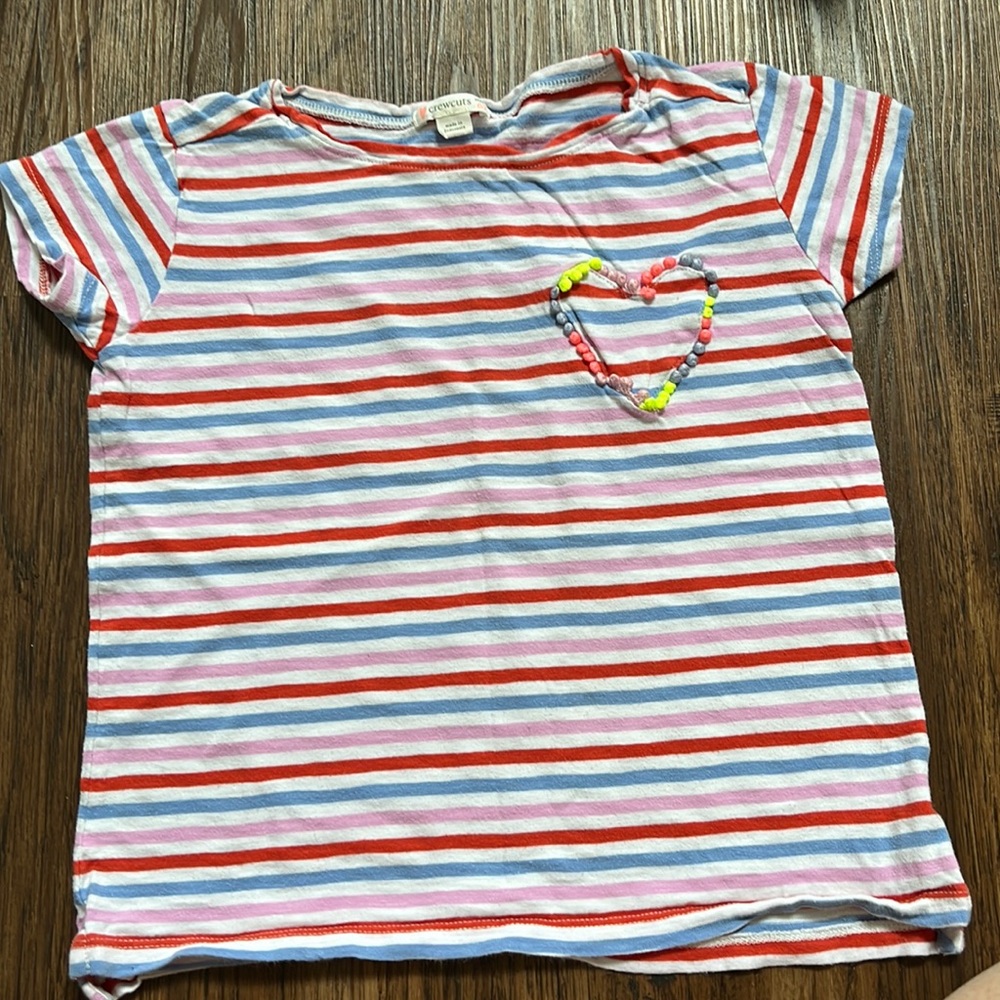 Girls crewcuts t-shirt size 6/7